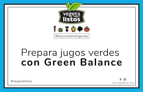 Mar15 18 Prepara jugos verdes con Green Balance